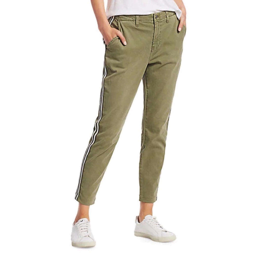L’AGENCE Jem High Waist Stripe Pants Trousers